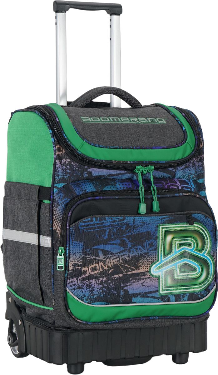 Boomerang XL Hardbase School Bag – Heavy-Duty Backpack with Reinforced Base (South Africa) - B4