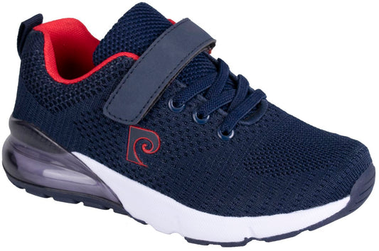 Pierre Cardin - Kids Brooks Trainer (Navy/Red)