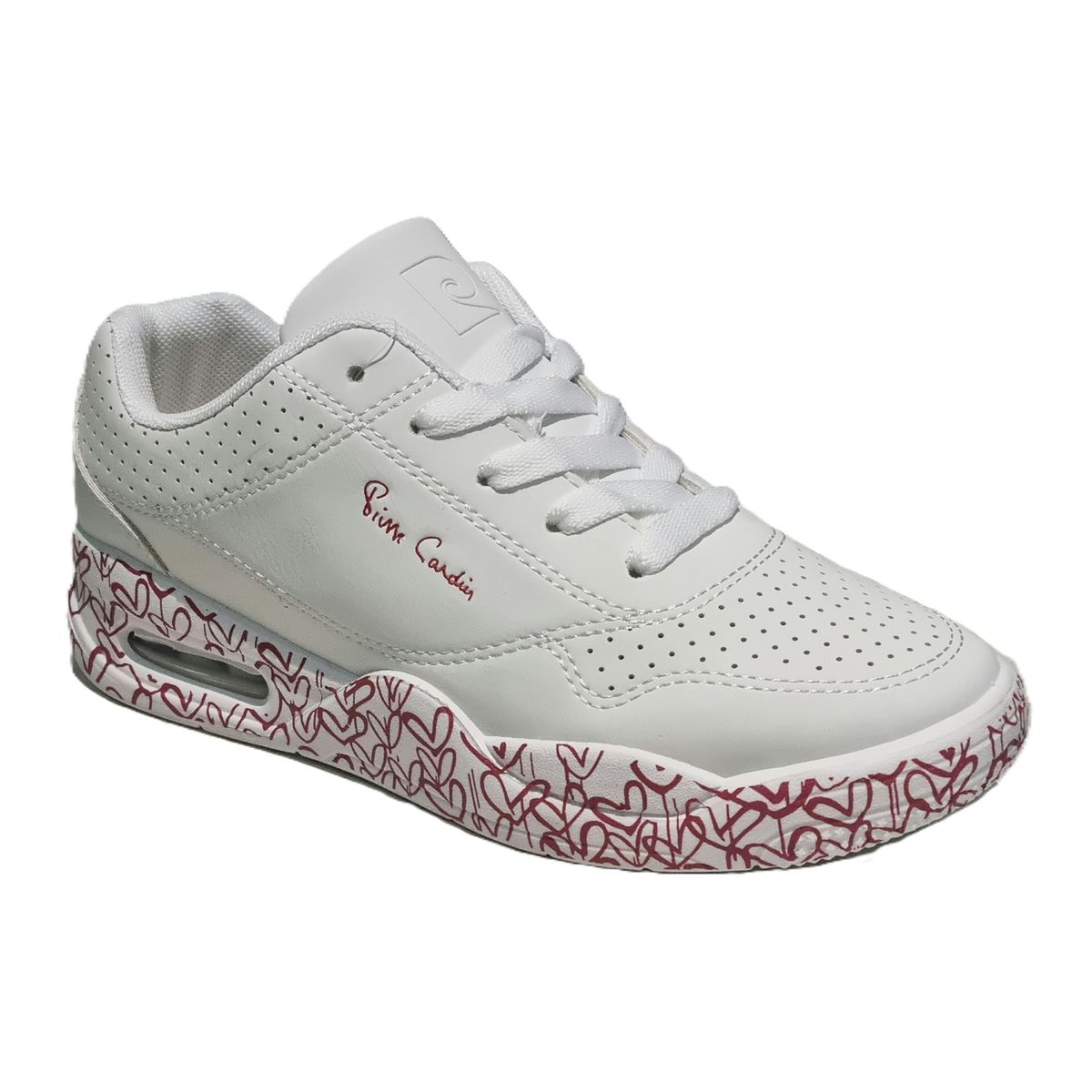 Pierre Cardin Claire 2 White Ladies Sneaker – Women’s Casual Walking Shoe