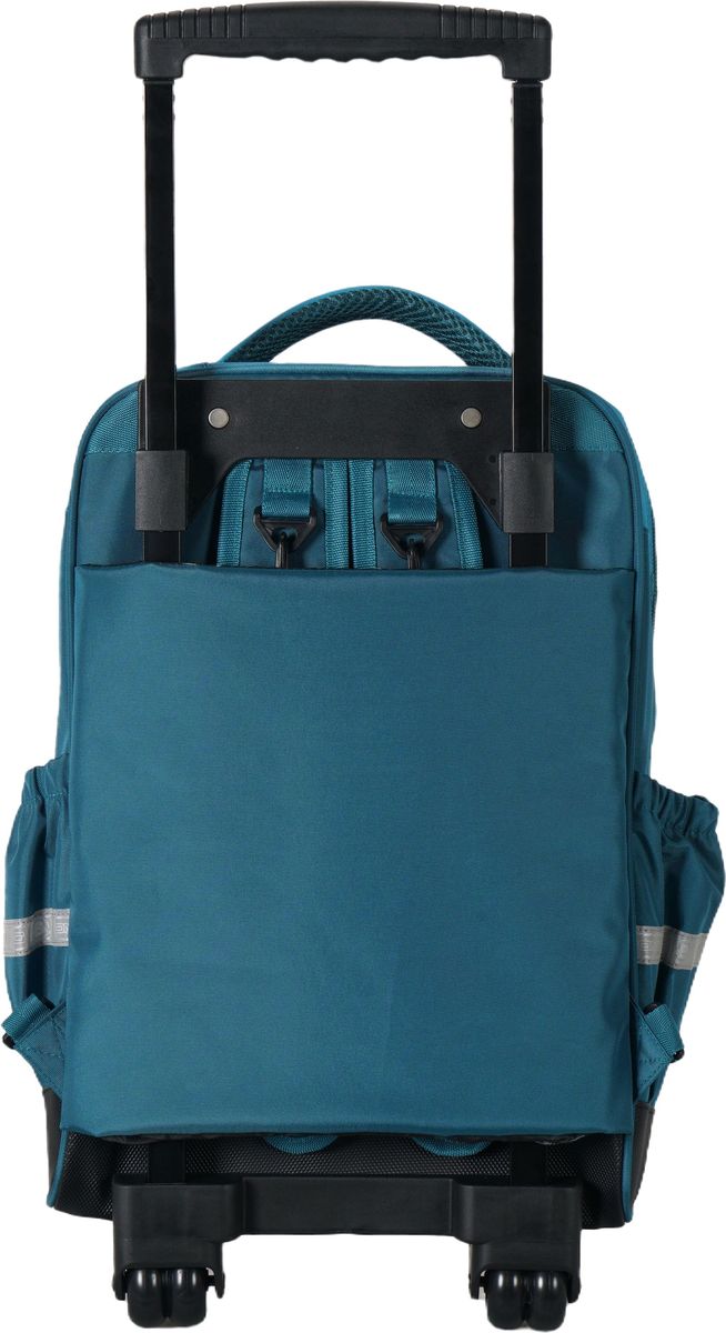 Boomerang Large Nylon Trolley Bag – Cyan/ Multi-Use Travel & School Bag