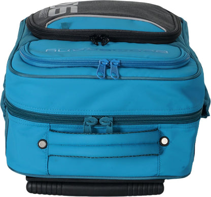Boomerang Large Nylon Trolley Bag – Cyan/ Multi-Use Travel & School Bag