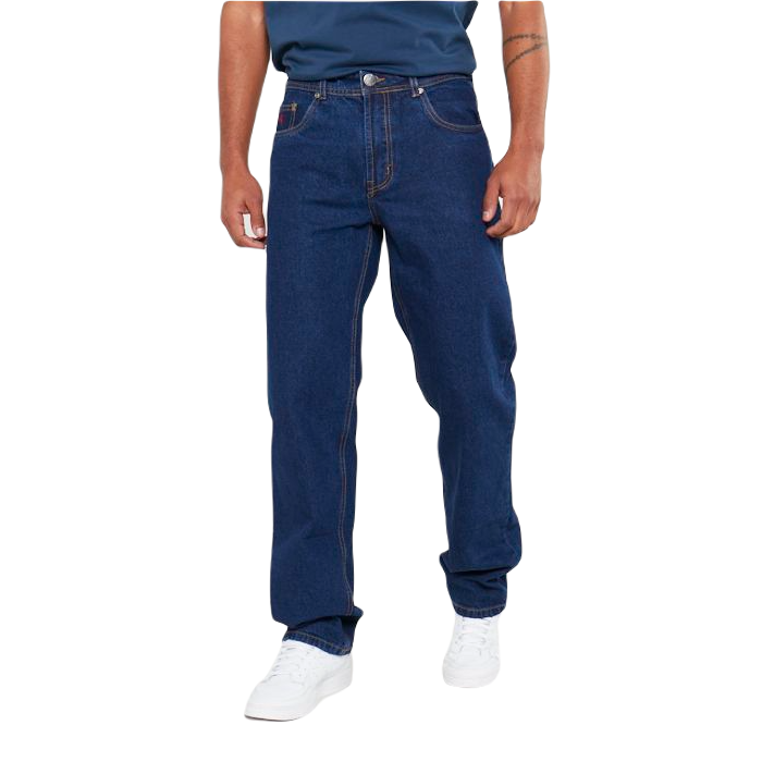 Soviet Enigma Mid Indigo #5 Stretch Straight-Fit Jeans
