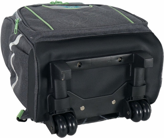 Boomerang Large Top-Open Trolley Bag – Spacious Wheeled Bag for School, Travel & Daily Use - Gray