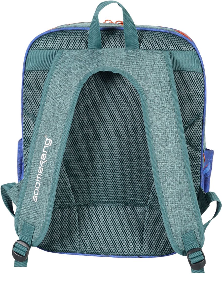 Boomerang X-Large 3 Division Backpack – Orange – Heavy-Duty School & Travel Backpack
