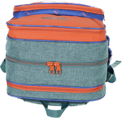 Boomerang X-Large 3 Division Backpack – Orange – Heavy-Duty School & Travel Backpack