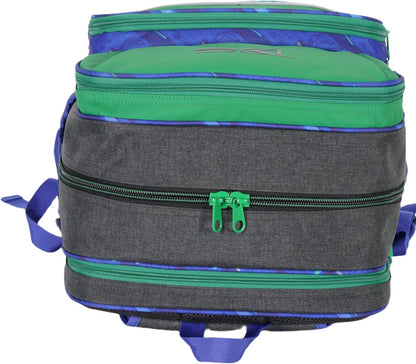 Boomerang X-Large 3 Division Backpack – Green – Heavy-Duty School & Travel Backpack
