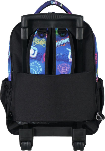 Boomerang Medium Trolley School Bag – Royal Blue