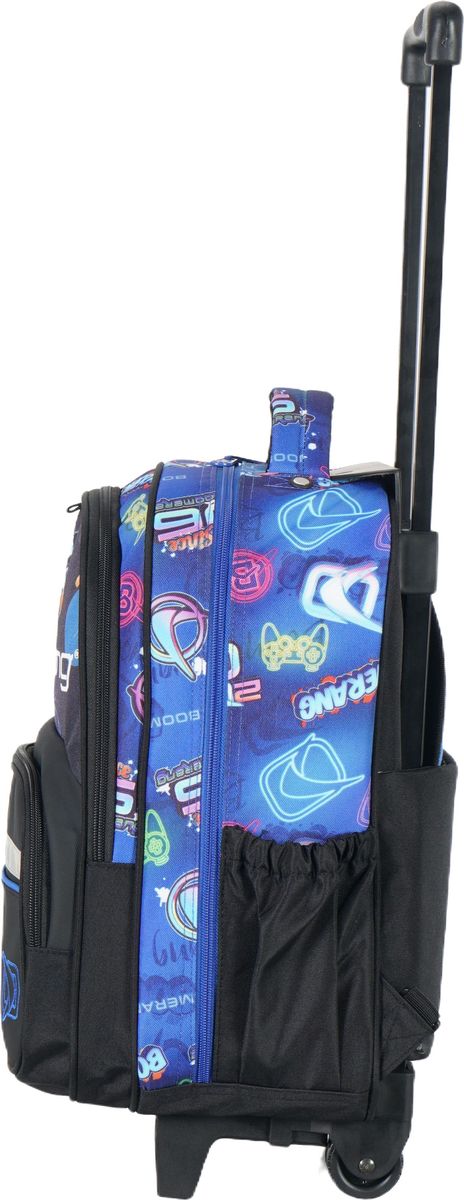Boomerang Medium Trolley School Bag – Royal Blue
