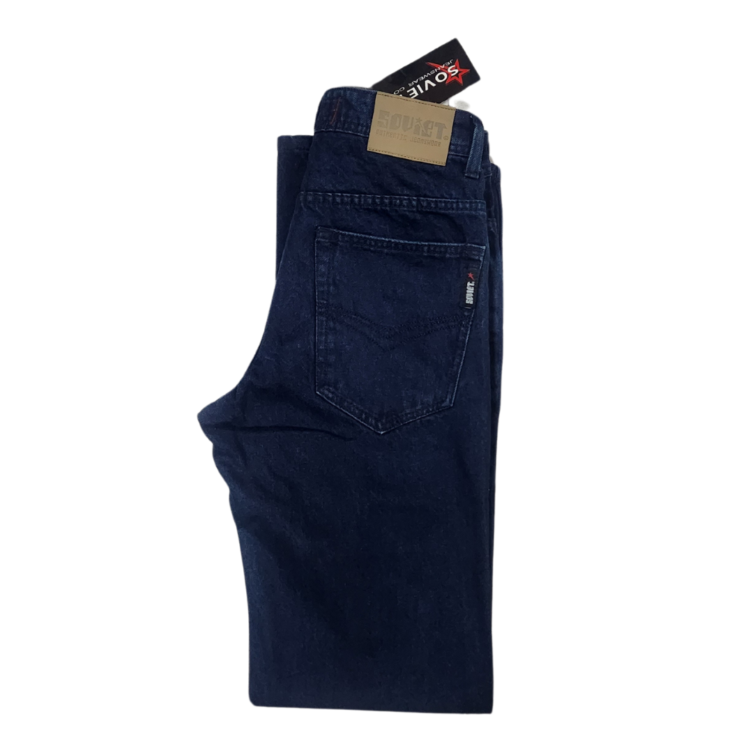 Soviet Enigma Mid Indigo #5 Stretch Straight-Fit Jeans -  dark Blue