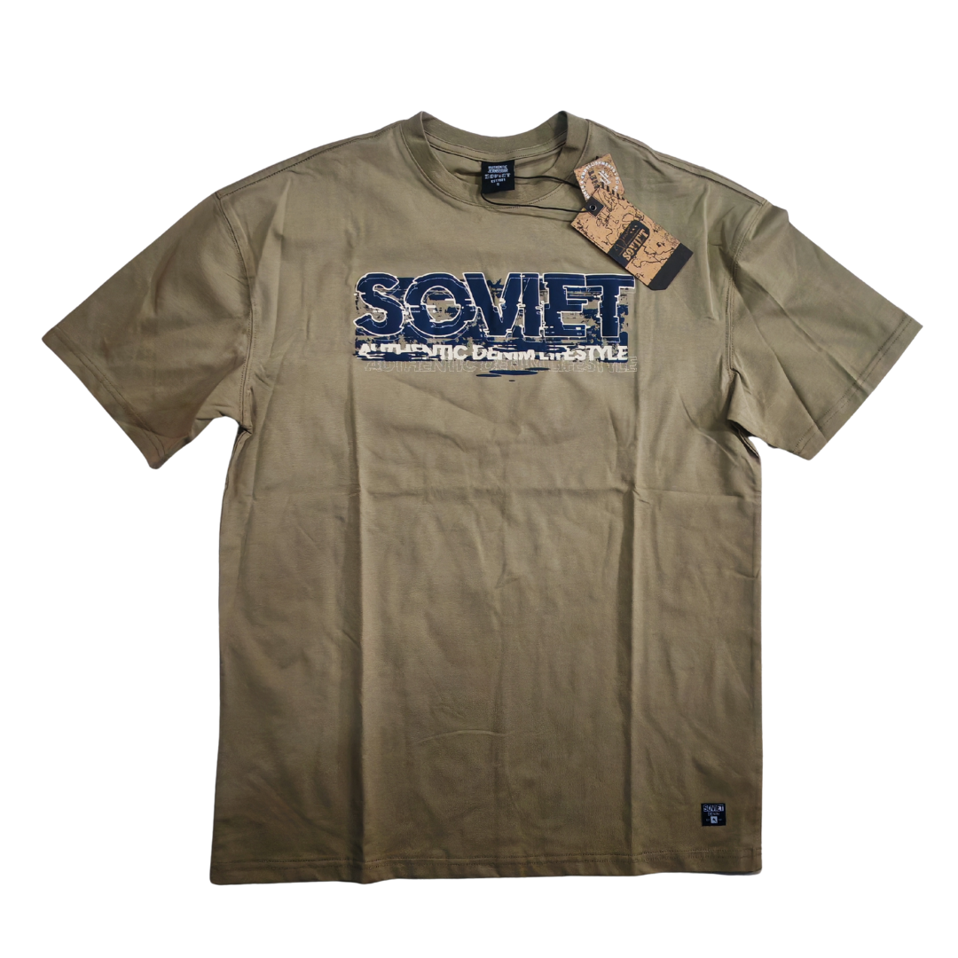 Soviet “M Heat” Silver Sage Tee – Men’s Graphic Tee (Silver Sage) – South Africa