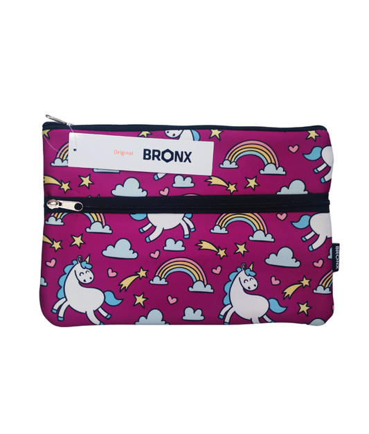 Bronx Unicorn Pencil Case 20cm